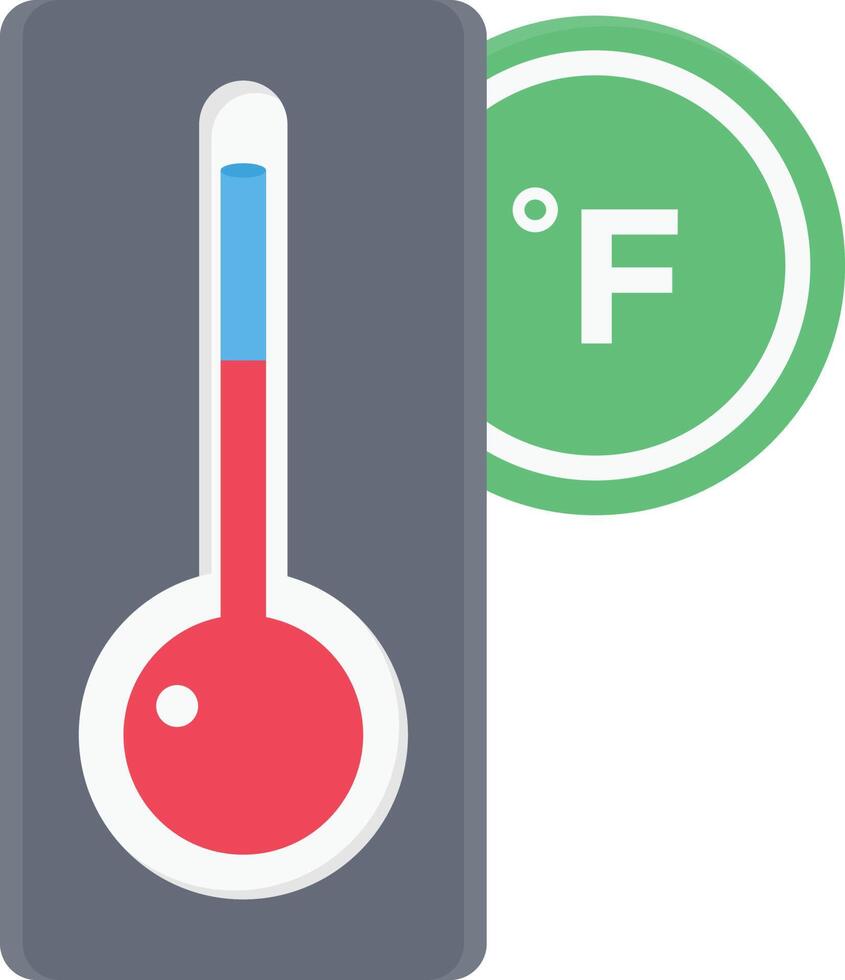 temperatuur Fahrenheit vector illustratie Aan een achtergrond.premium kwaliteit symbolen.vector pictogrammen voor concept en grafisch ontwerp.