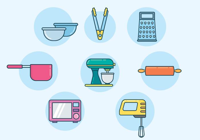 Gratis Baking Equipment Vector