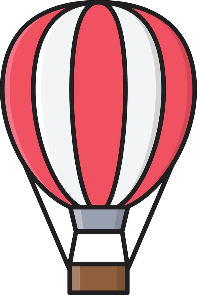 luchtballon vectorillustratie op een background.premium kwaliteit symbolen.vector pictogrammen voor concept en grafisch ontwerp. vector