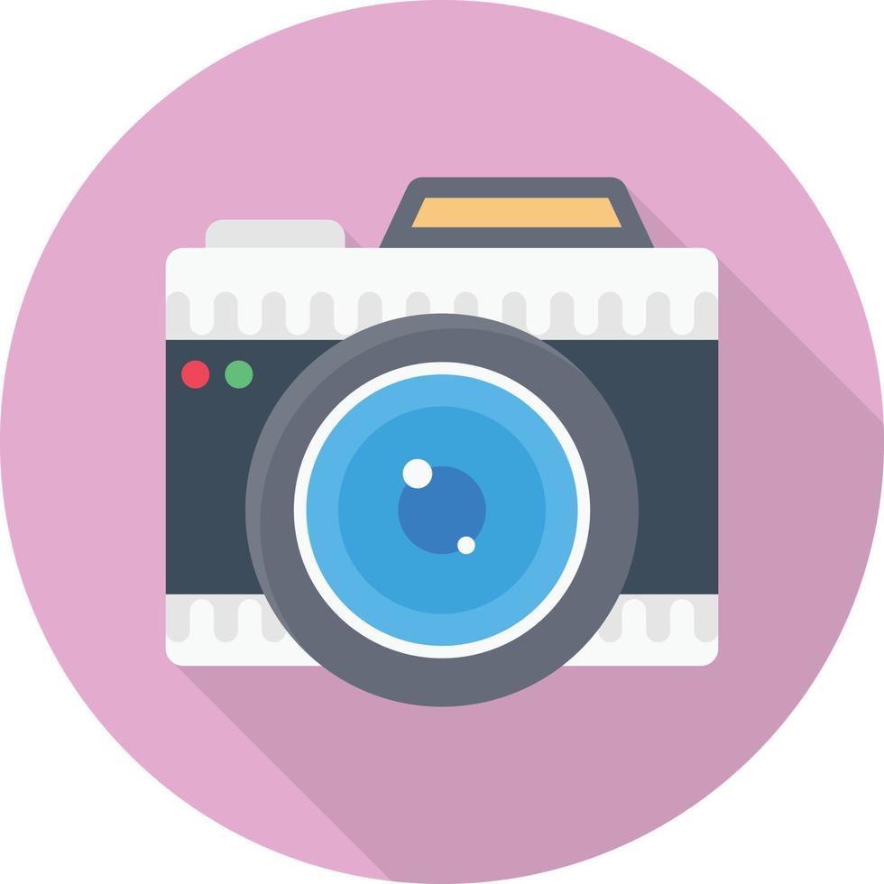 camera vectorillustratie op een background.premium kwaliteit symbolen.vector pictogrammen voor concept en grafisch ontwerp. vector