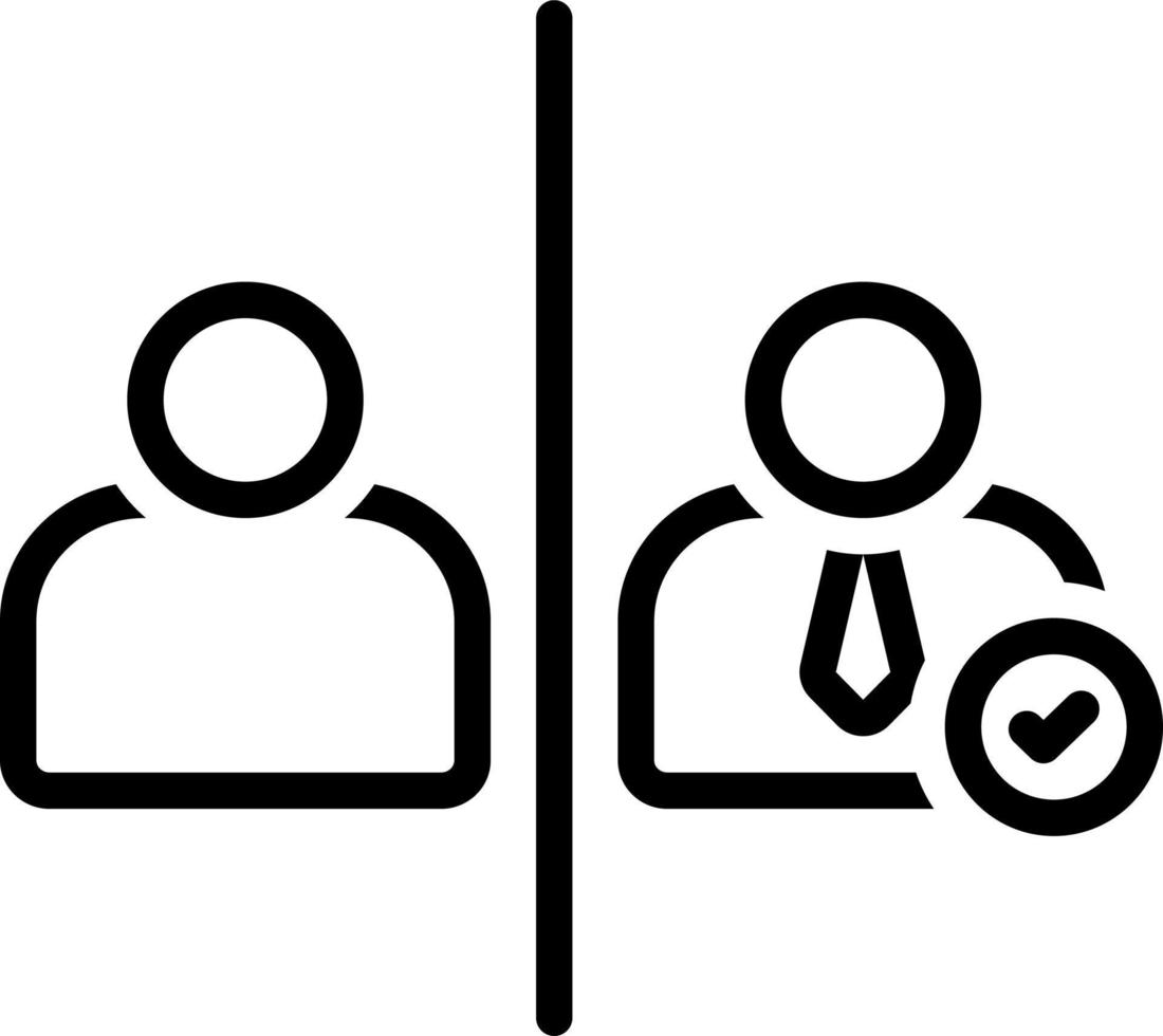 lijnpictogram voor slechts vector