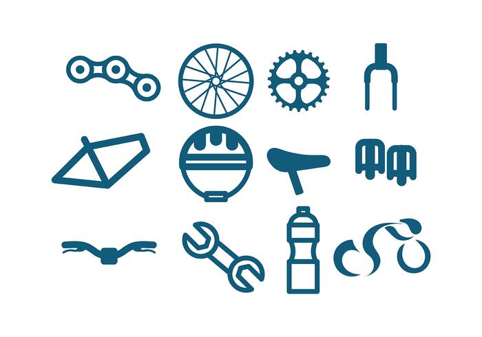 Bicicleta Pictogram Vector