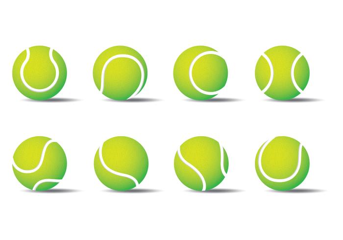 Tennisbal vector