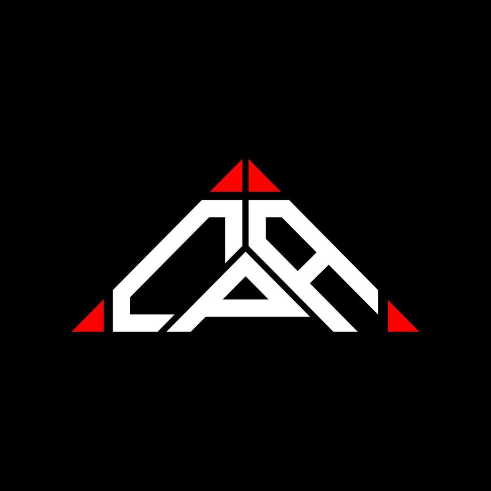 cpa brief logo creatief ontwerp met vector grafisch, cpa gemakkelijk en modern logo in driehoek vorm geven aan.
