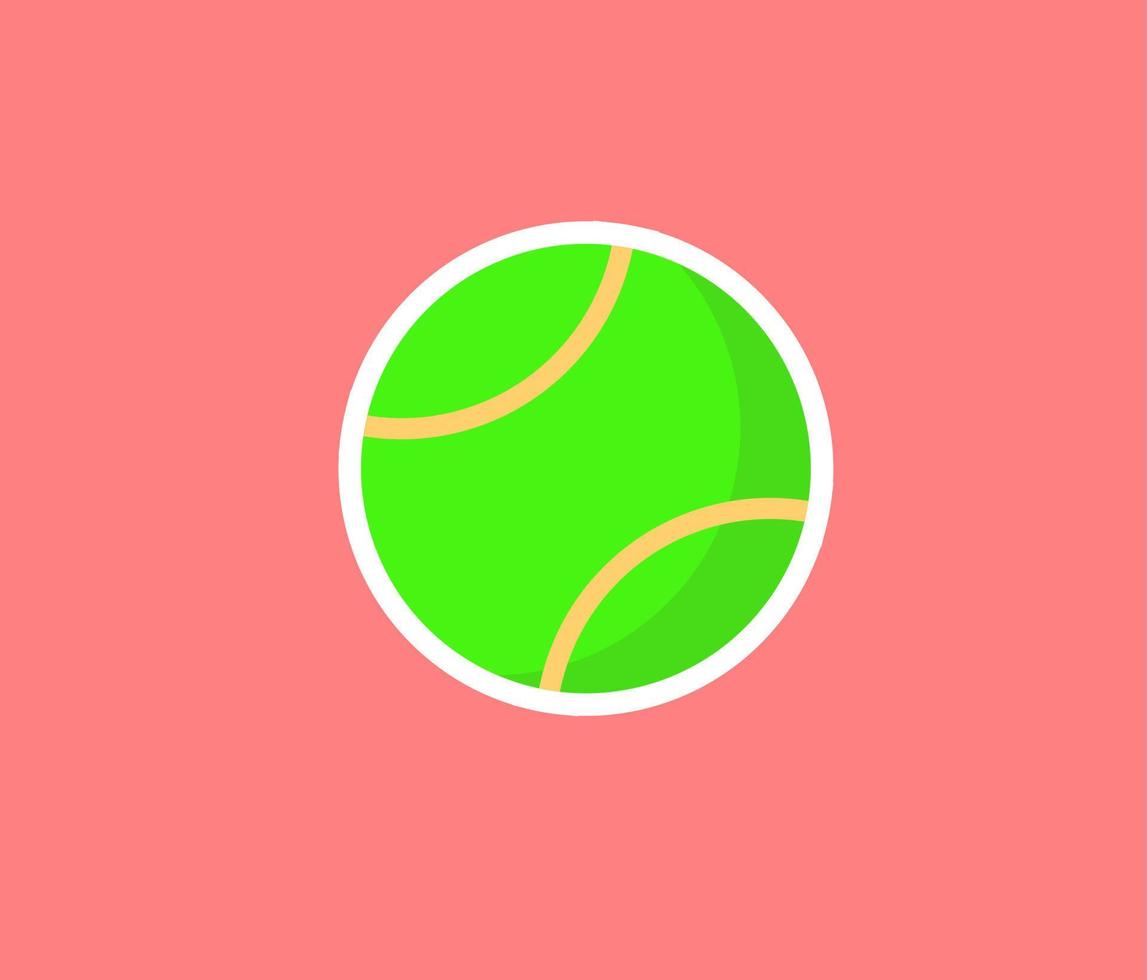 tennisbal clipart vector