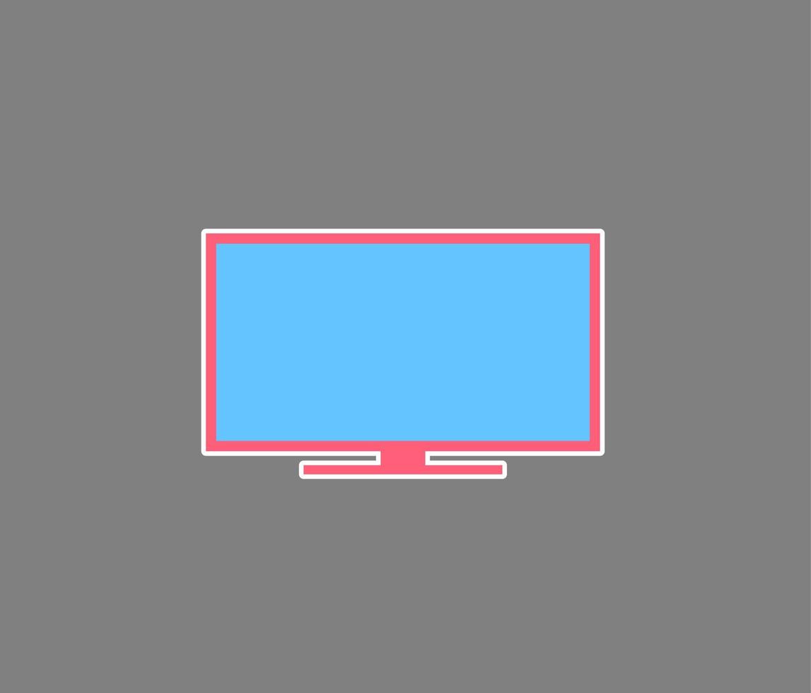 televisie modern clip art vector