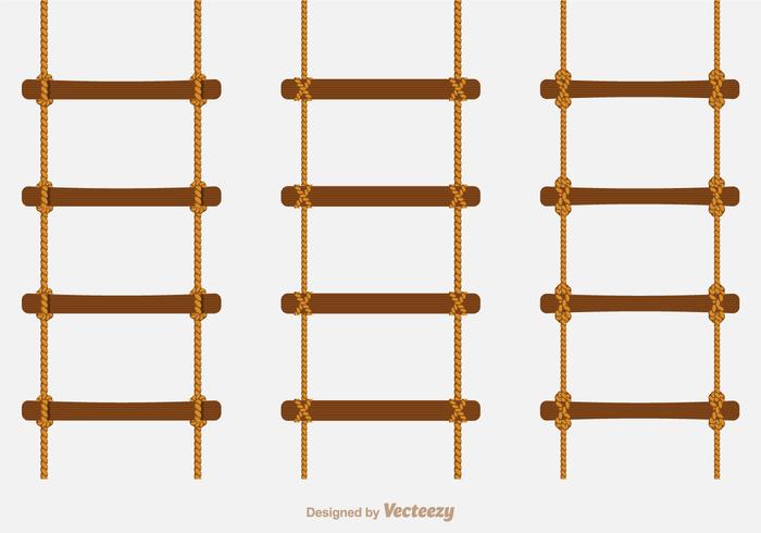 Gratis Vector Touw Ladders