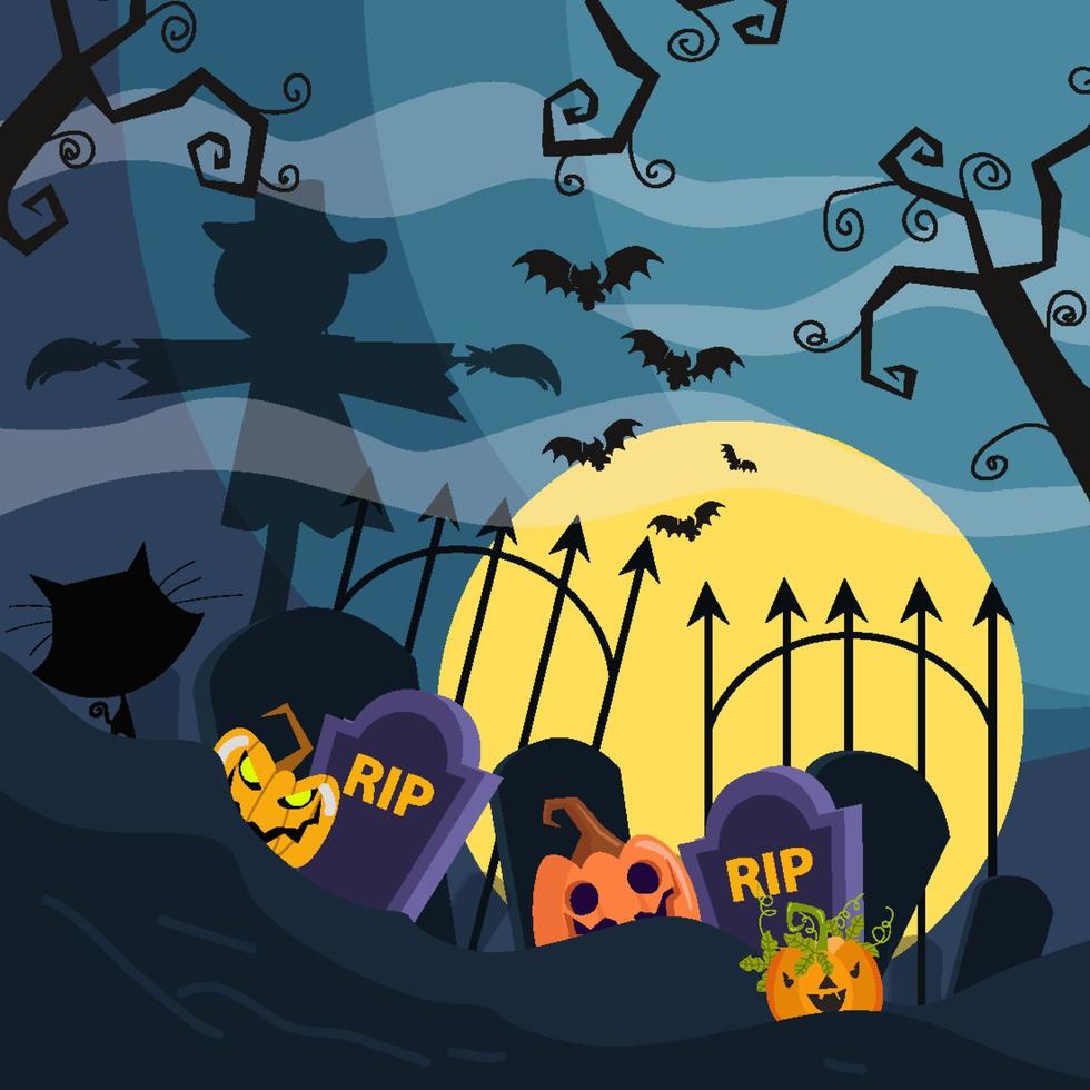 halloween achtergrond perfect voor uw achtergrond vector