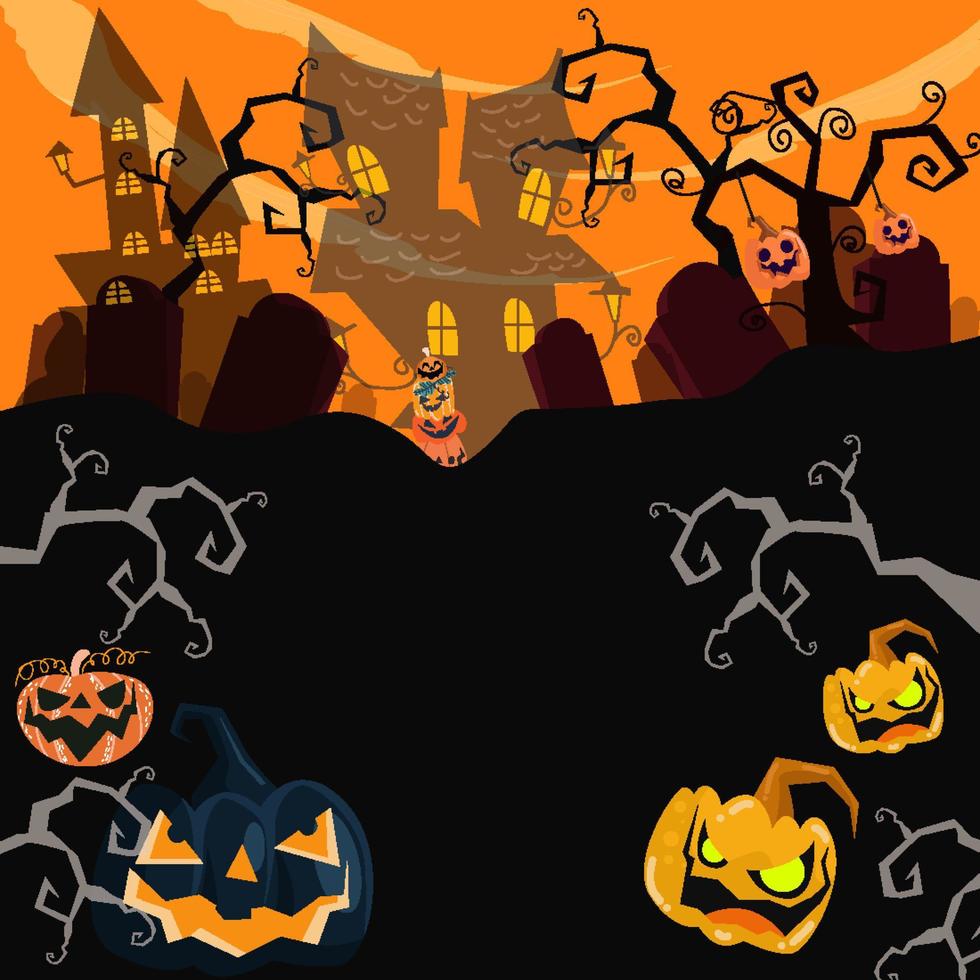 halloween achtergrond perfect voor uw achtergrond vector