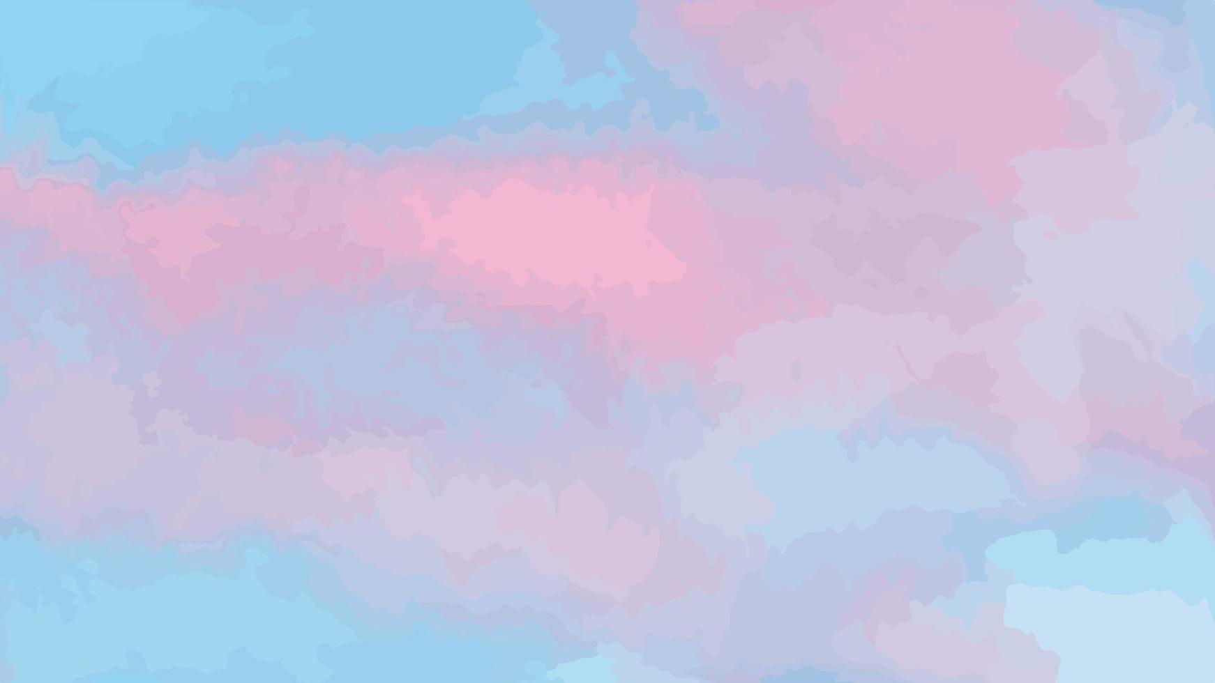 waterverf regenboog lucht achtergrond vector