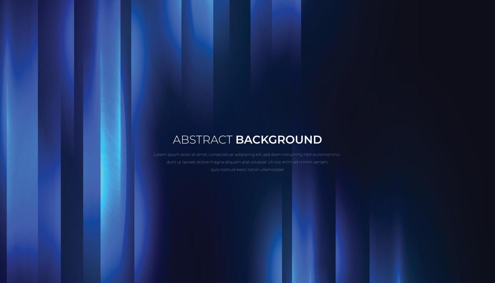 abstract blauw technologie futuristische achtergrond met vervagen licht effect. vector illustratie