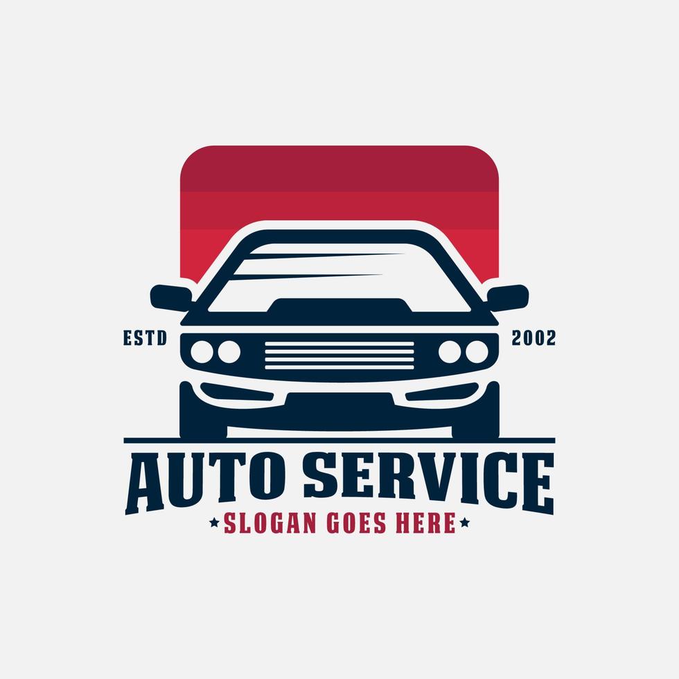 auto onderhoud en reparatie auto logo ontwerp vector, het beste voor Op maat garage winkel afstemmen premie vector