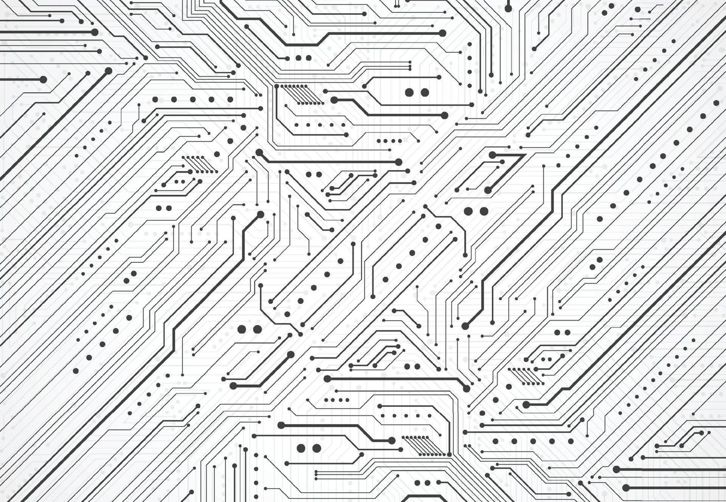 abstracte achtergrond met technologie printplaat textuur. elektronische moederbord illustratie. communicatie- en engineeringconcept. vector illustratie