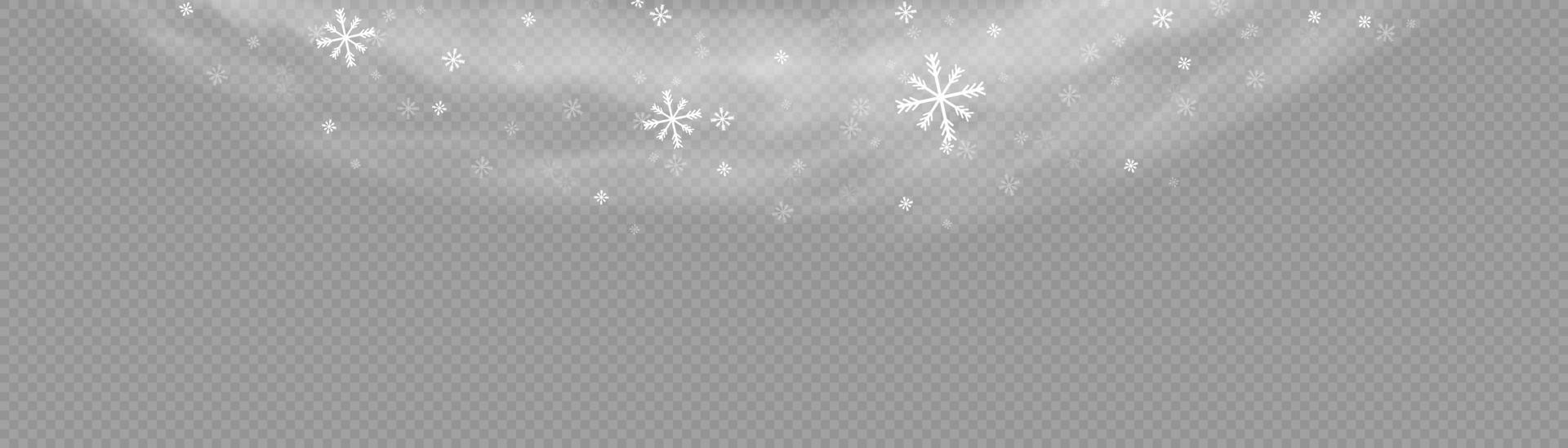 sneeuw en wind. wit helling decoratief element.vector illustratie. winter en sneeuw met mist. wind en mist. vector