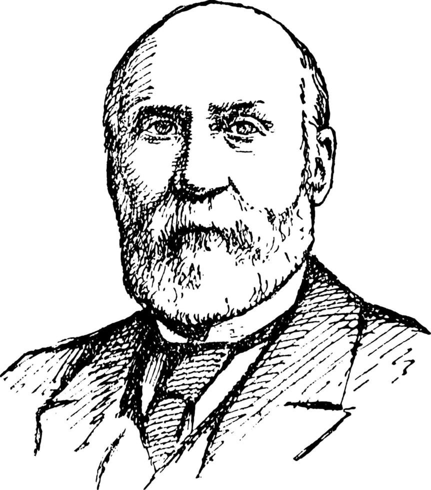 Charles robinson, wijnoogst illustratie vector