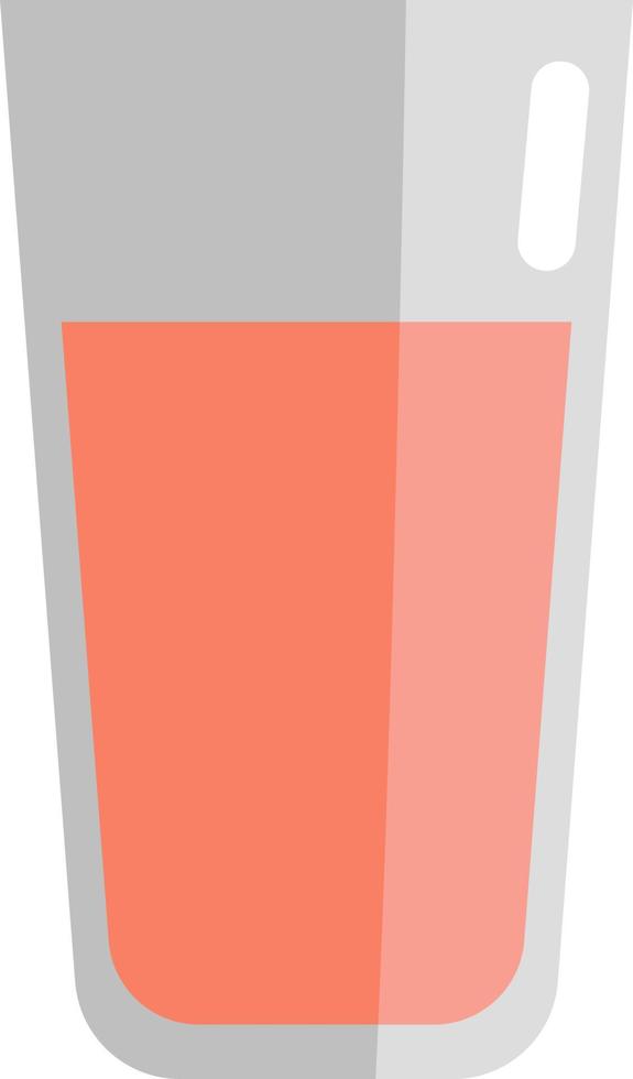 glas van druif sap, icoon illustratie, vector Aan wit achtergrond