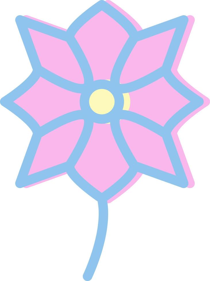 roze gardenia, illustratie, vector, Aan een wit achtergrond. vector