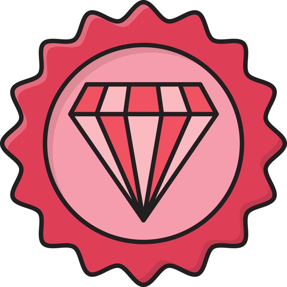 diamant sticker vector illustratie Aan een achtergrond.premium kwaliteit symbolen.vector pictogrammen voor concept en grafisch ontwerp.