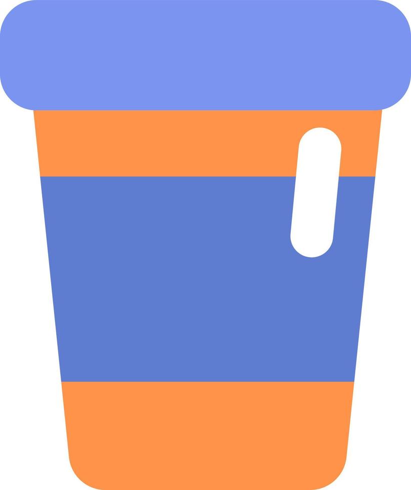 ochtend- koffie, illustratie, vector, Aan een wit achtergrond. vector