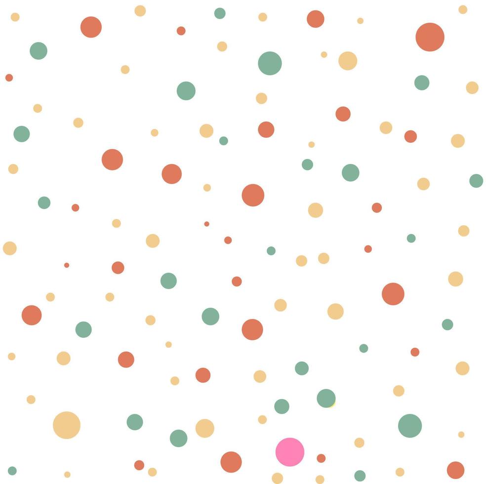 polka punt met verscheidenheid kleur pastel achtergrond voorraad illustratie vector