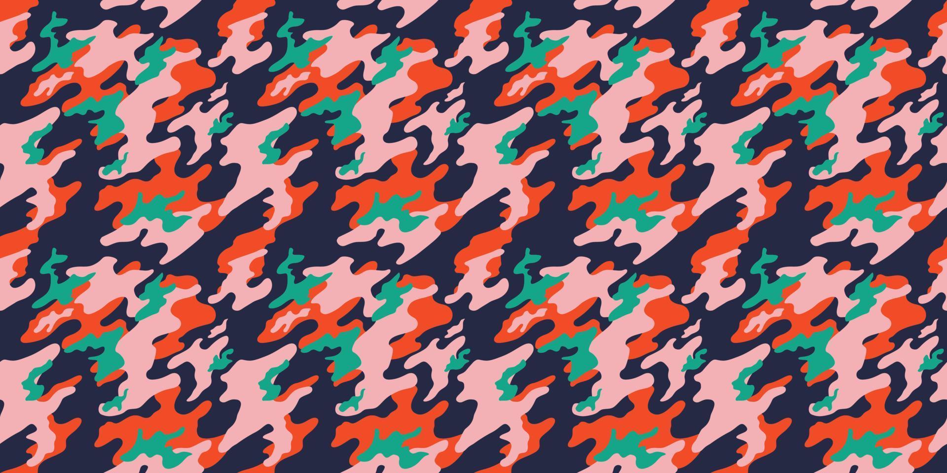 modern modieus camouflage patroon, vector illustratie, afdrukken .naadloos vector behang