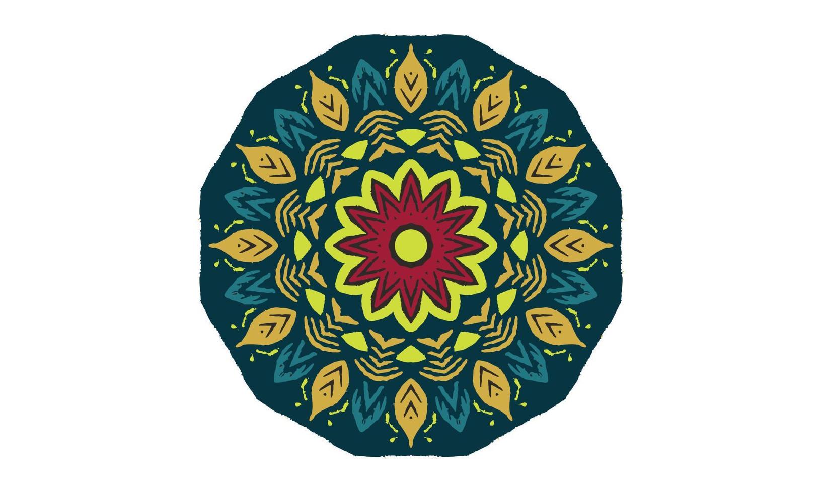 luxe mandala ontwerp vector achtergrond wijnoogst abstract bloemen patroon ontwerp