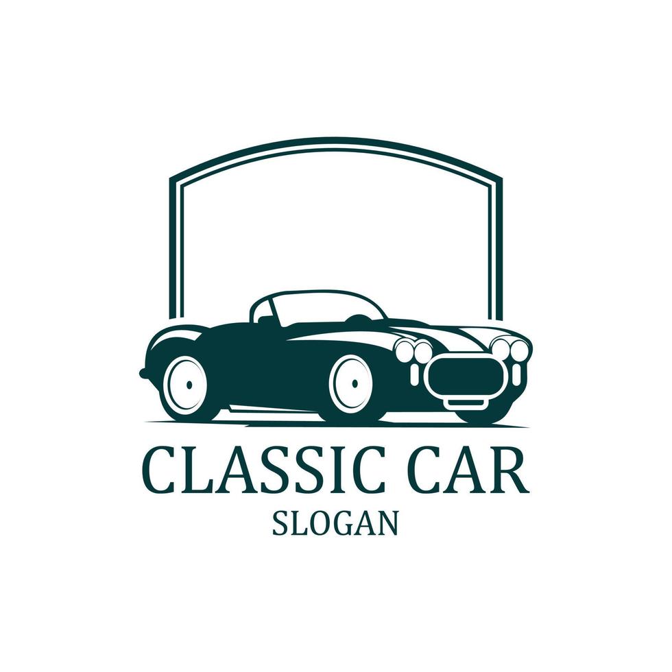 klassiek auto logo 4 vector. vector