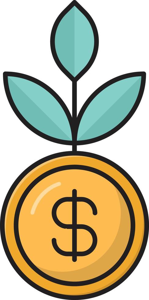 dollar verhogen vectorillustratie op een background.premium kwaliteit symbolen.vector iconen voor concept en grafisch ontwerp. vector