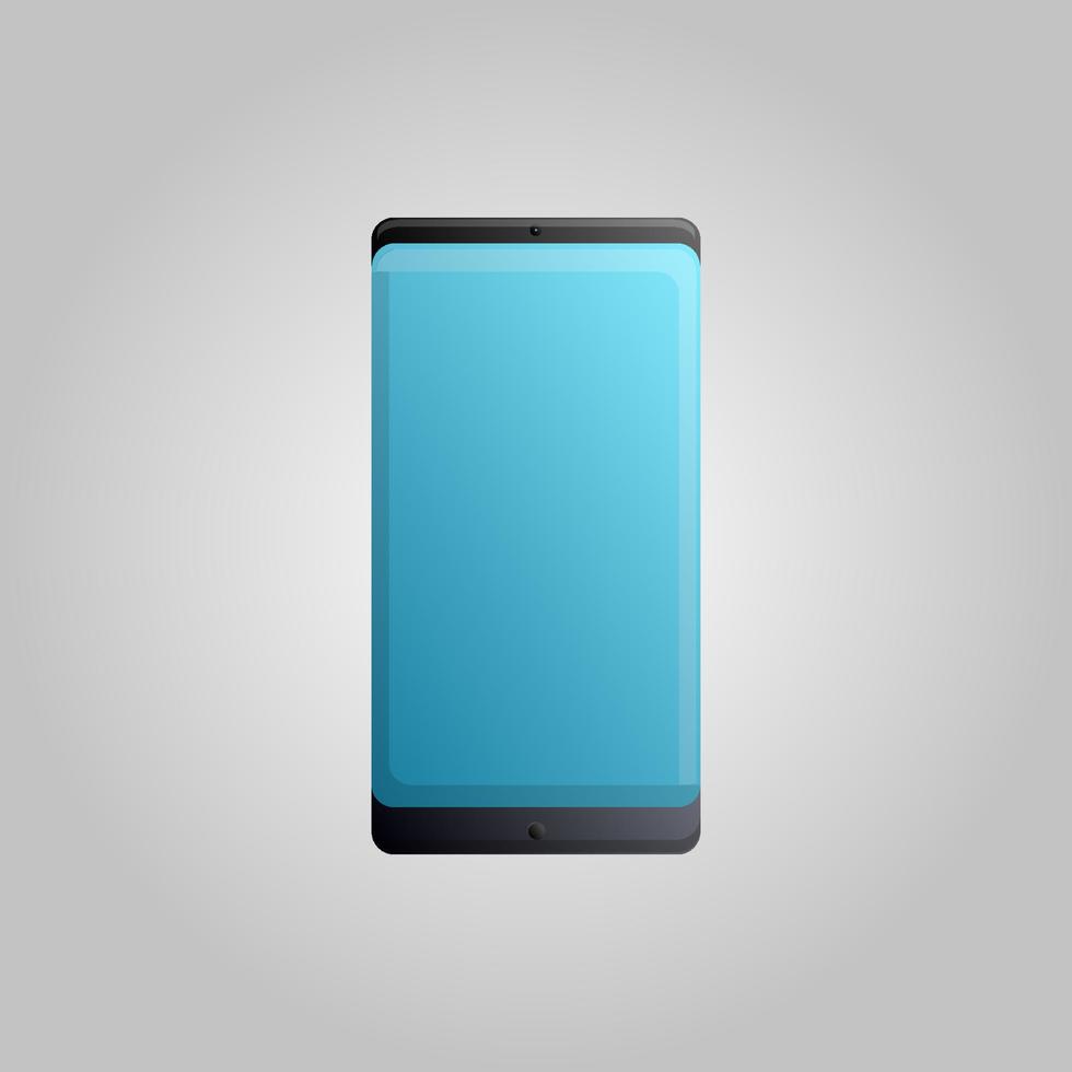 digitaal modern touch screen mobiel telefoon smartphone Aan een wit achtergrond. vector illustratie