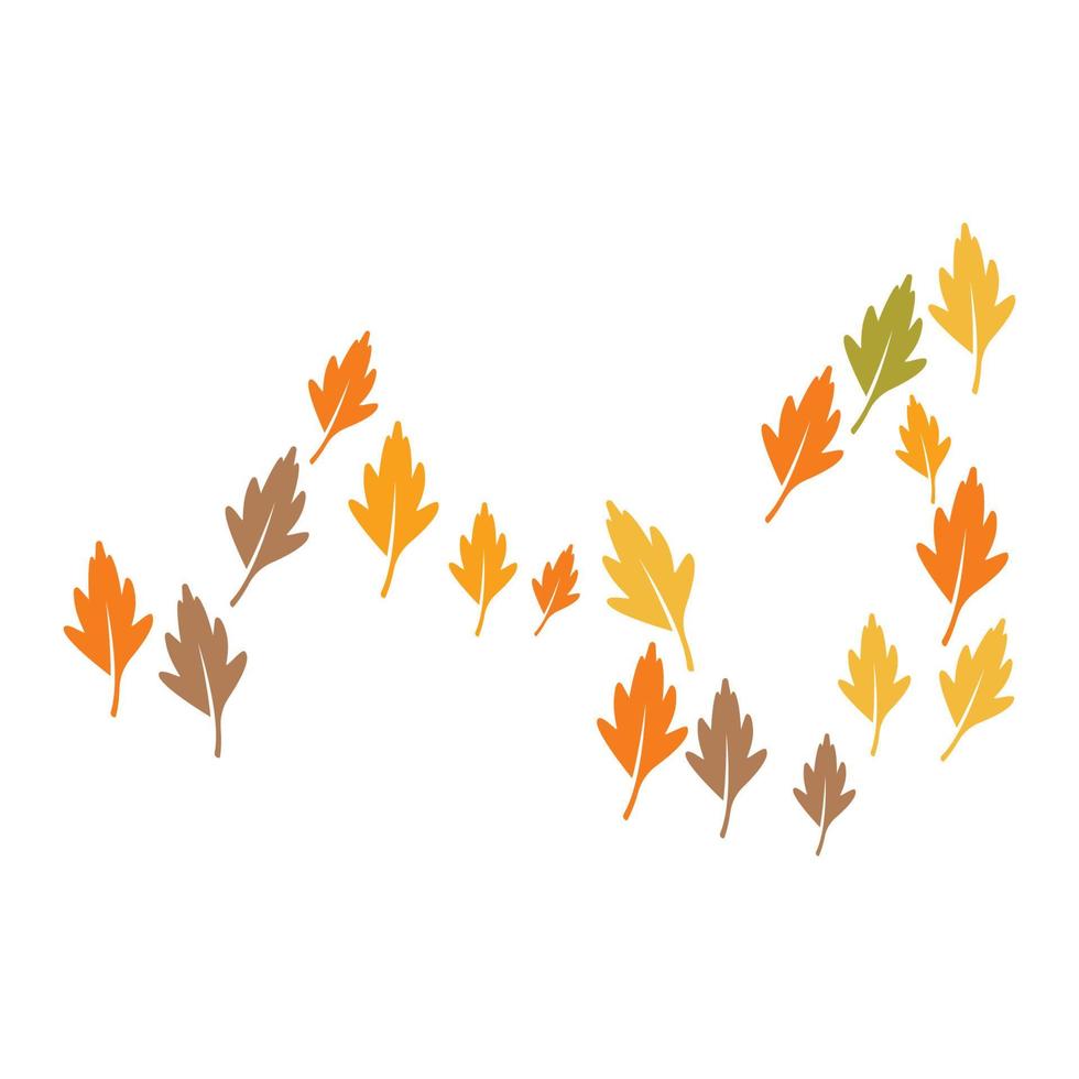 herfst blad logo vector