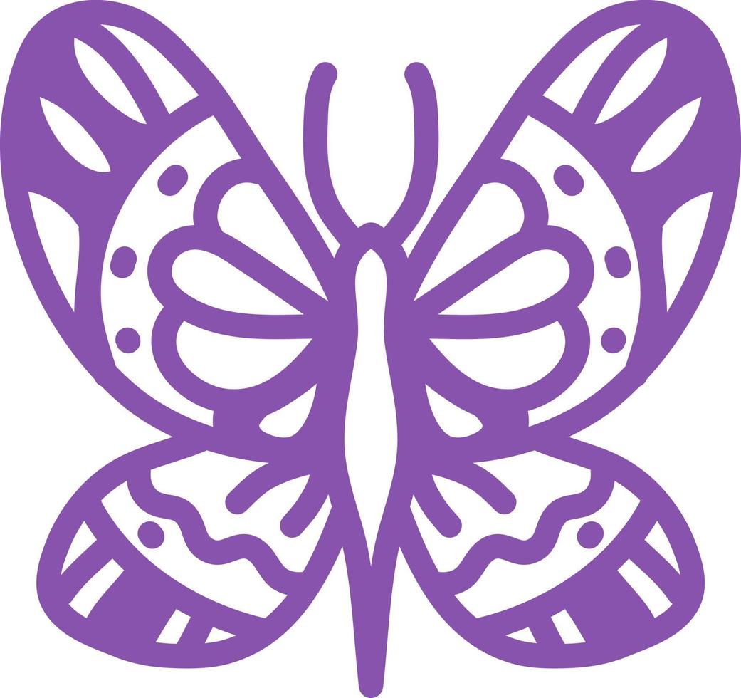 onderkoning vlinder, illustratie, vector Aan een wit achtergrond.