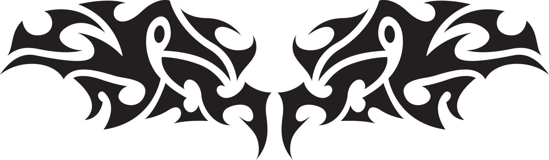 tribal tatoeëren element vector