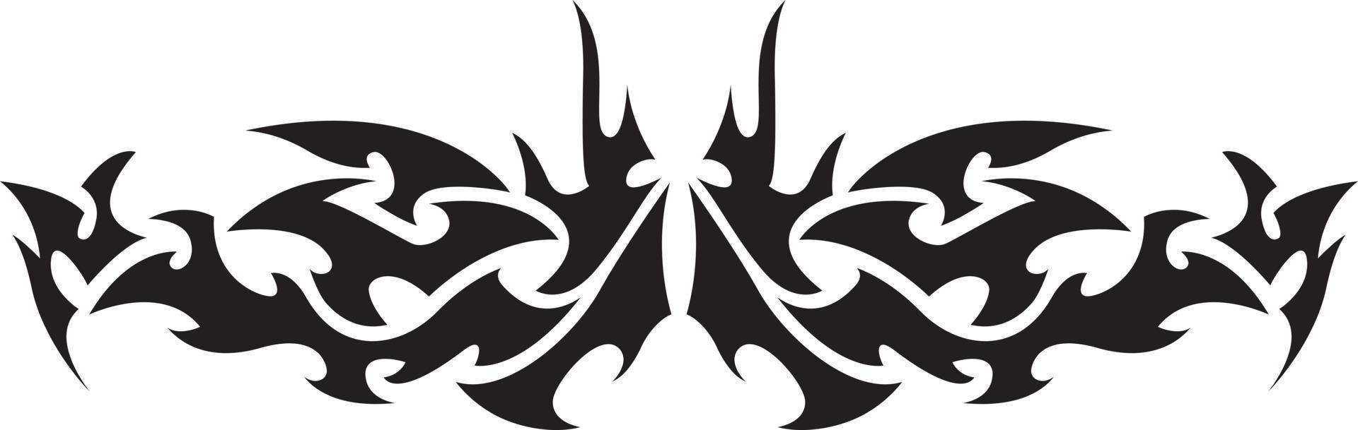 tribal tatoeëren element vector