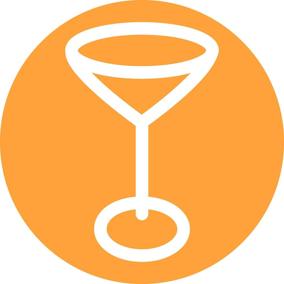 coctail glas, illustratie, vector, Aan een wit achtergrond. vector