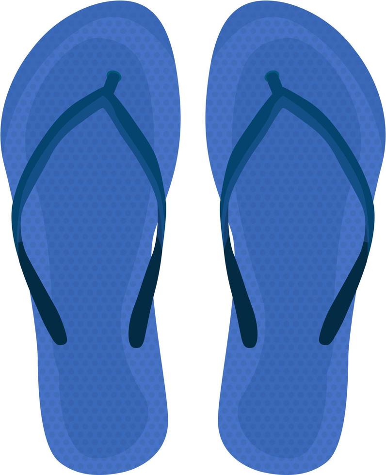blauw omdraaien flops ,illustratie, vector Aan wit achtergrond.