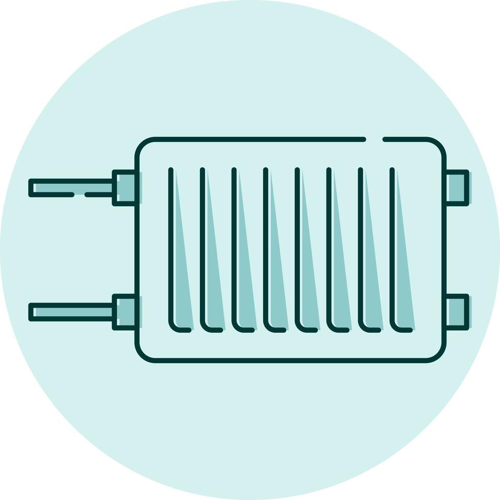 financieel verwarming, illustratie, vector Aan een wit achtergrond.