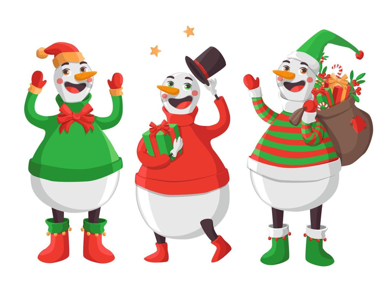 vrolijk kerstfeest illustratie vector