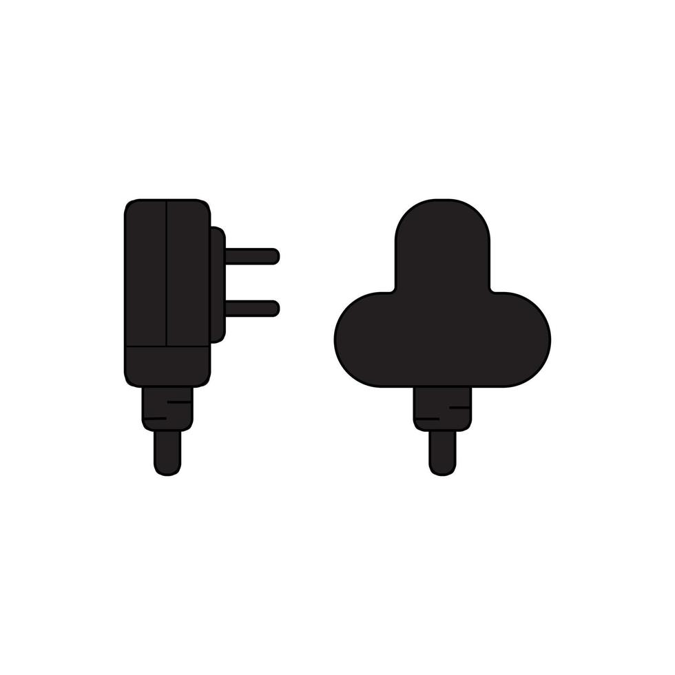 elektrisch plug icoon vector in modern stijl. eps 10