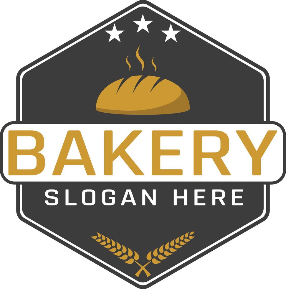 bakkerij logo vector