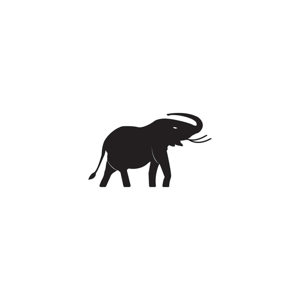 dier olifant logo sjabloon vector icoon illustratie