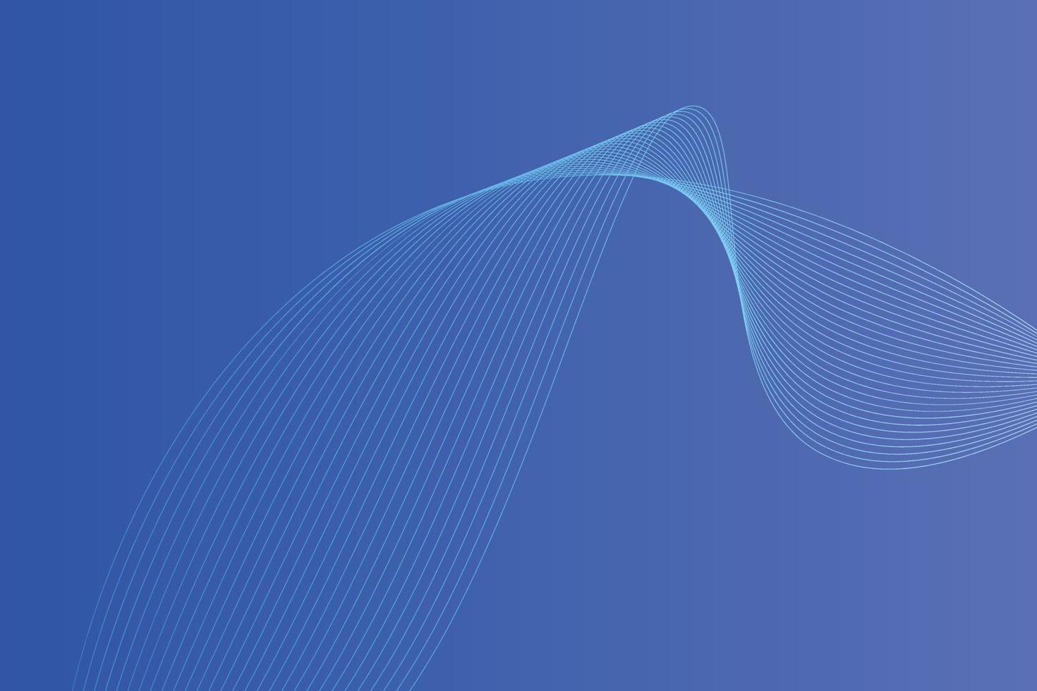 abstract achtergrond met kleurrijk golvend lijnen. abstract blauw helling achtergrond ontwerp vector