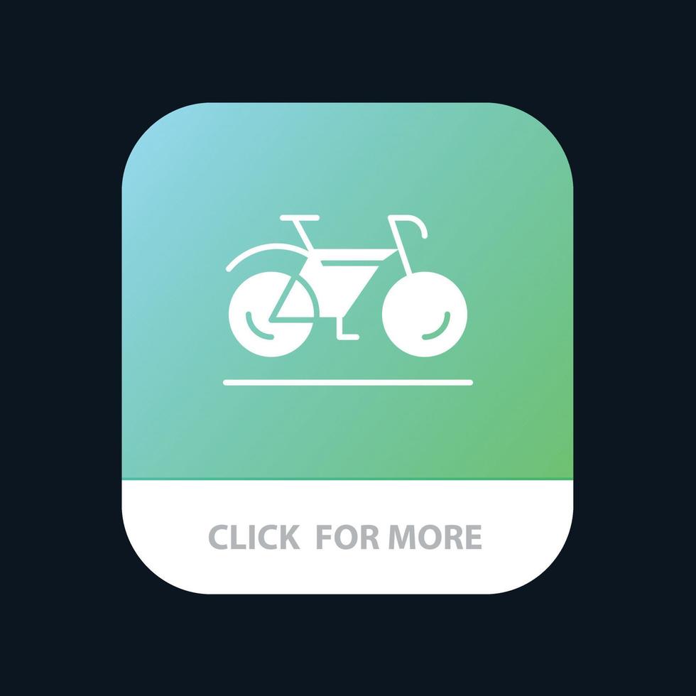 fiets beweging wandelen sport mobiel app icoon ontwerp vector