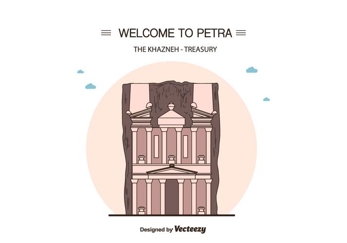 Petra Vector Achtergrond