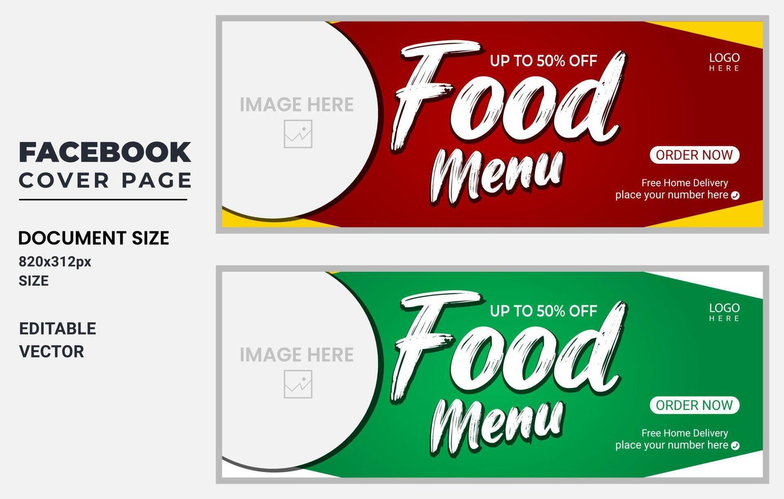 voedsel web banier sjabloon, web banier ontwerp, zakelijke banier vector