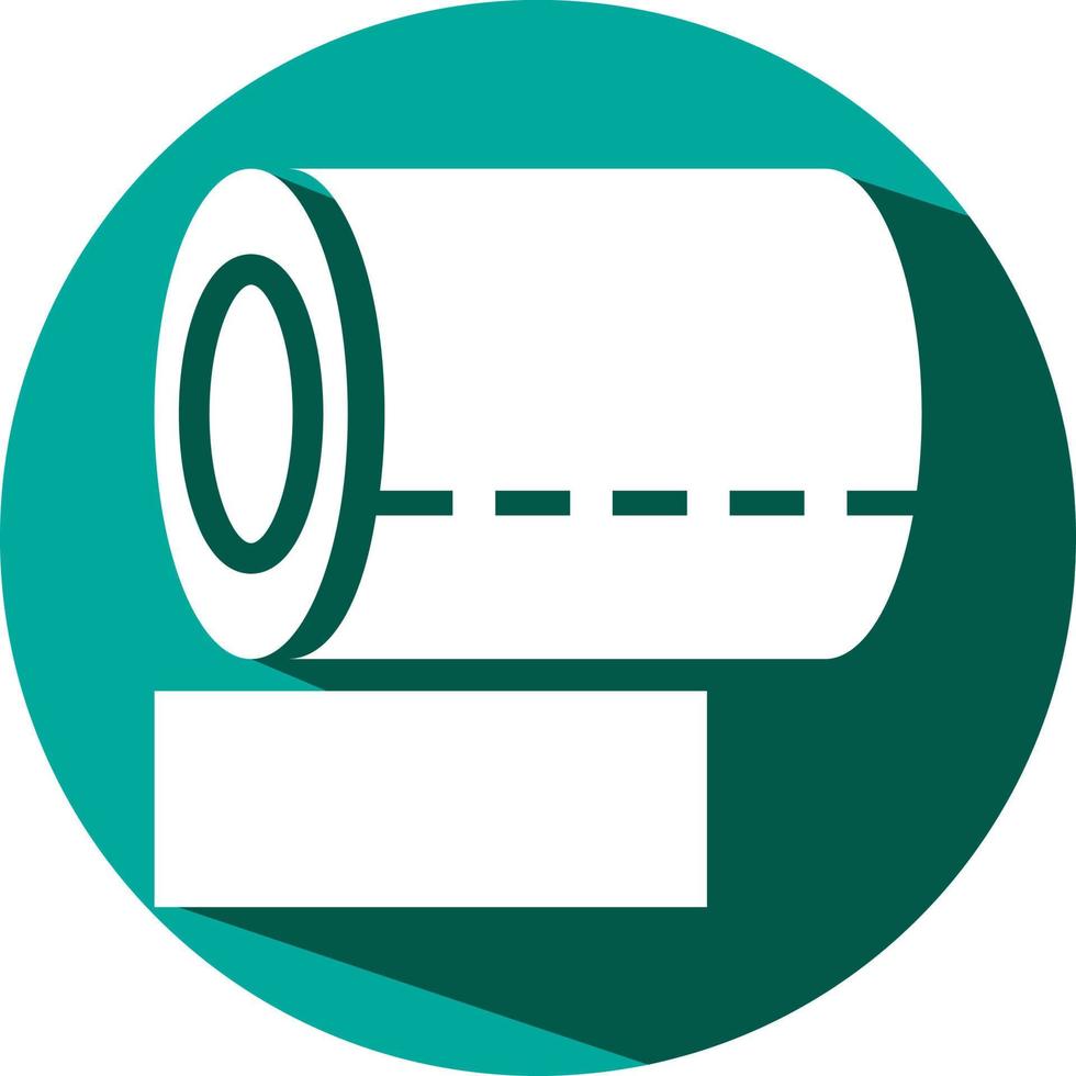 toilet papier rollen, illustratie, vector Aan een wit achtergrond.