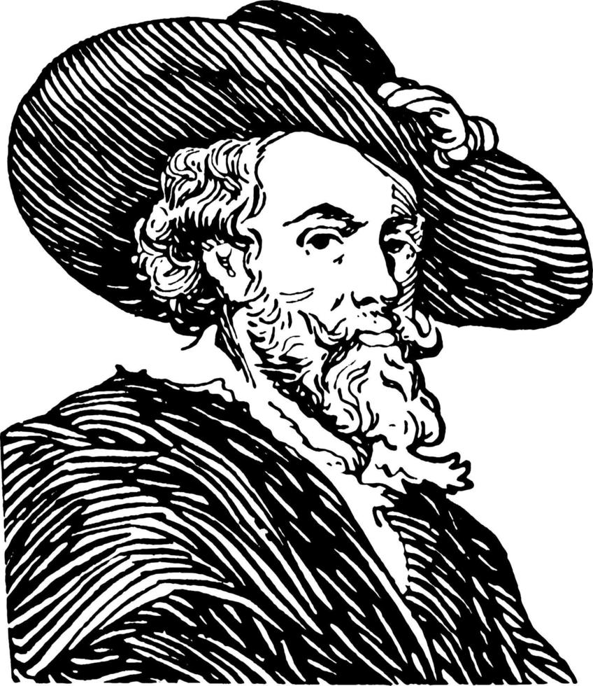 Peter Paul rubens, wijnoogst illustratie vector