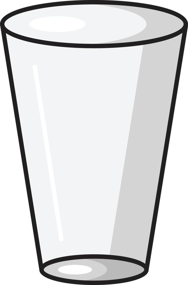 waterglas vectorillustratie op een background.premium kwaliteit symbolen.vector iconen voor concept en grafisch ontwerp. vector