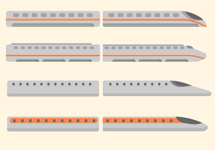 Gratis Bullet Train Vector