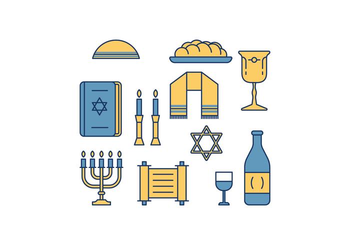 Gratis Shabbat Vector