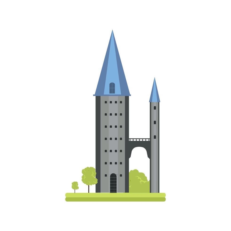 vector illustratie van fantasie toren